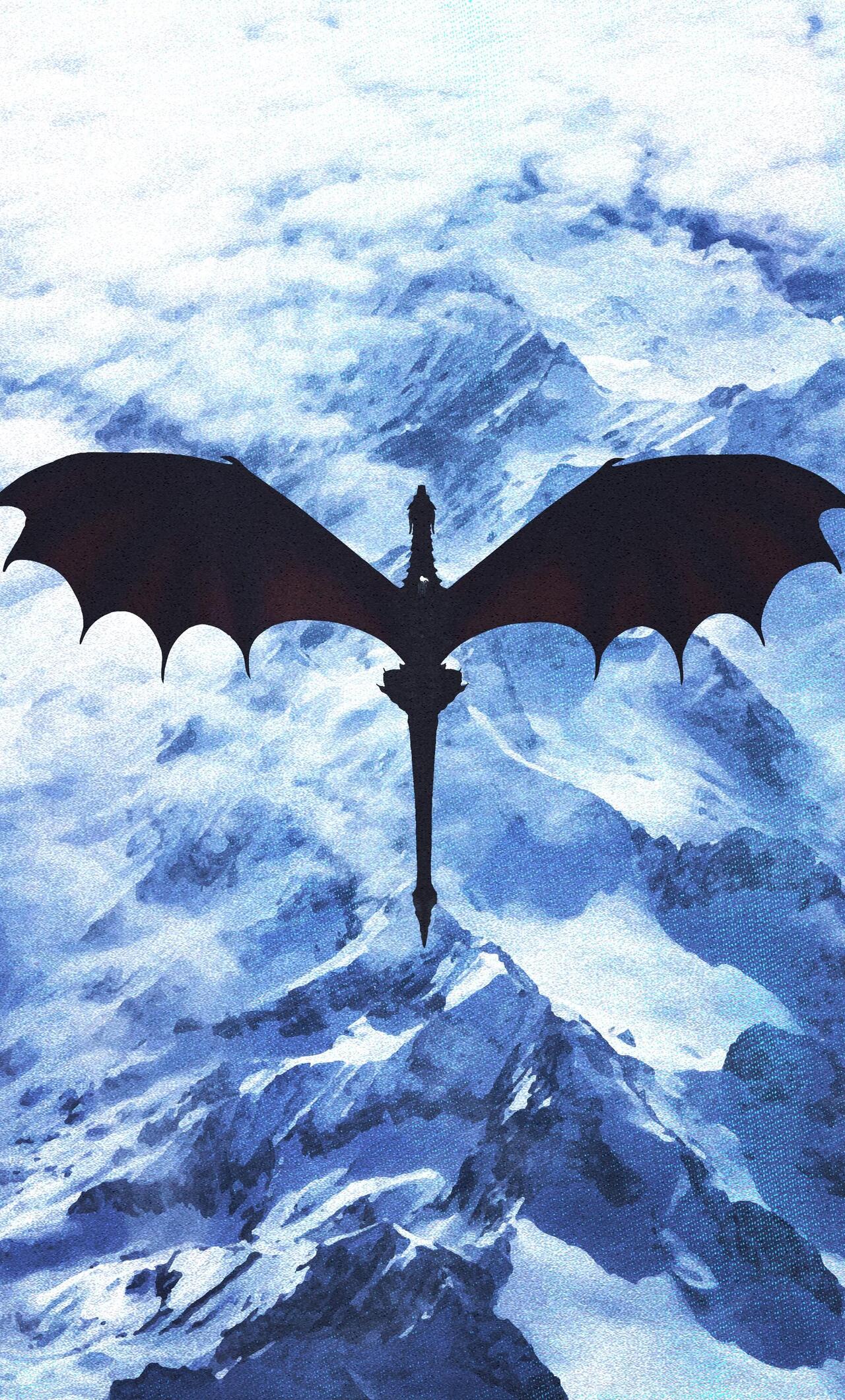 Game Of Thrones Dragon Minimalist Wallpapers