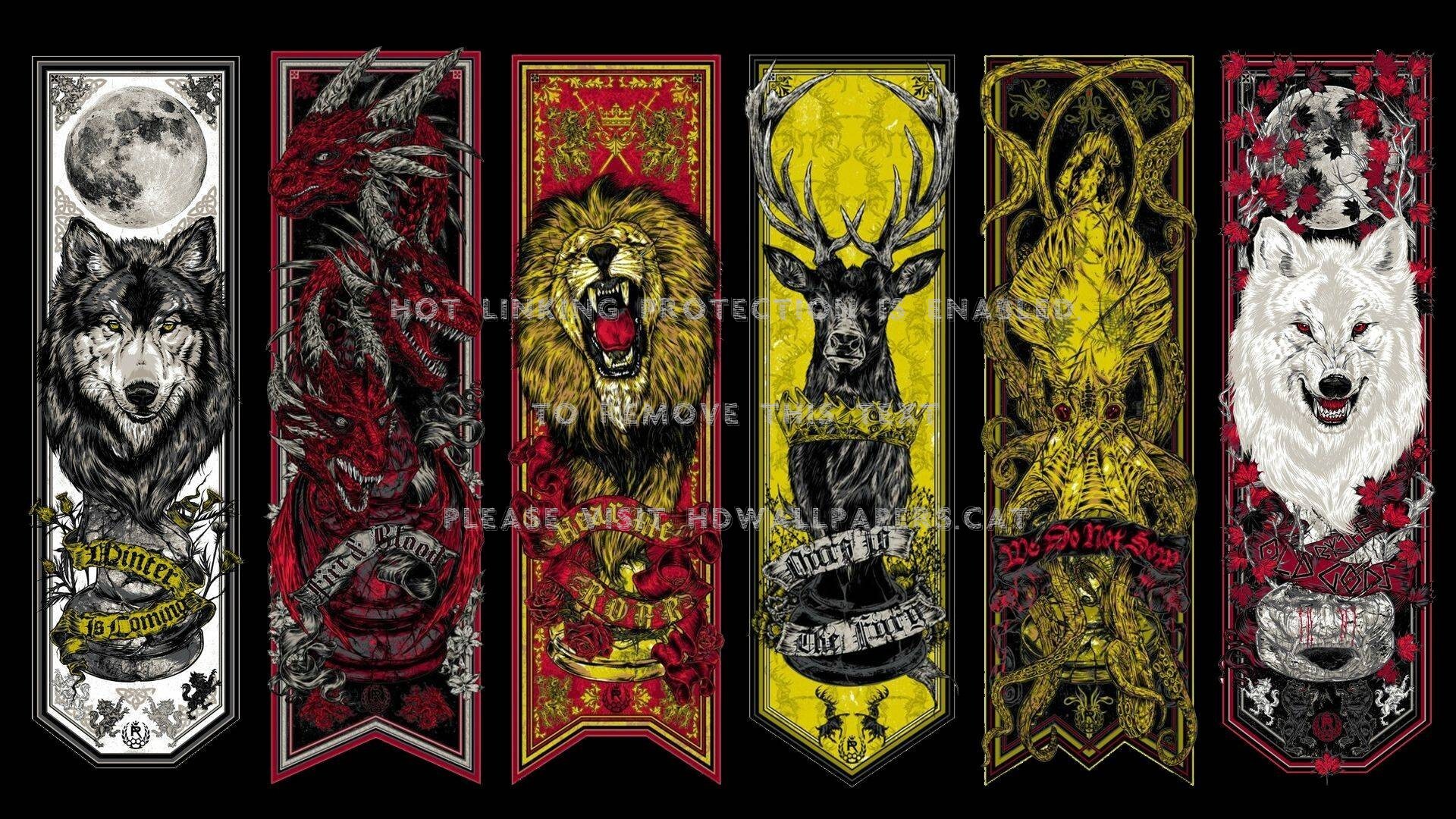 Game Of Thrones Lion Sigil Wallpapers