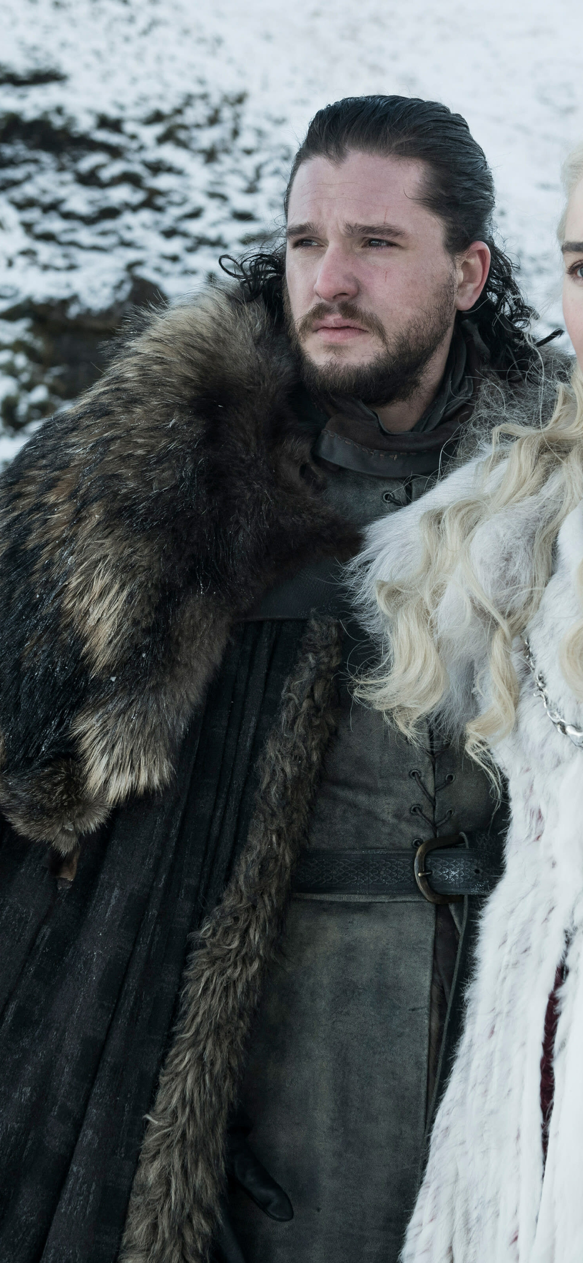 Game Of Thrones Season 8 Jon Snow And Daenerys Targaryen Wallpapers