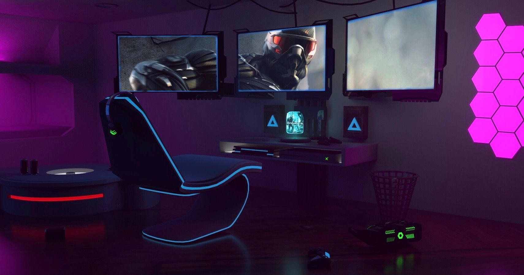 Gaming Room Background