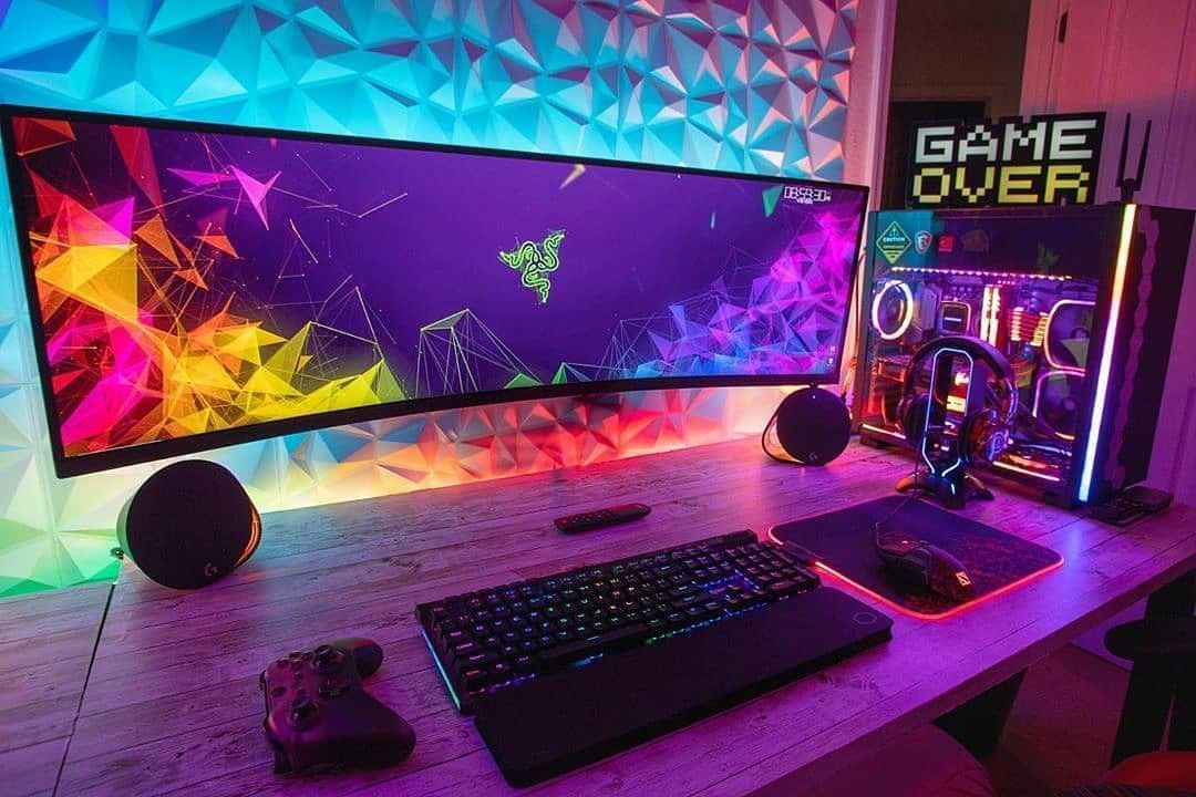 Gaming Room Background