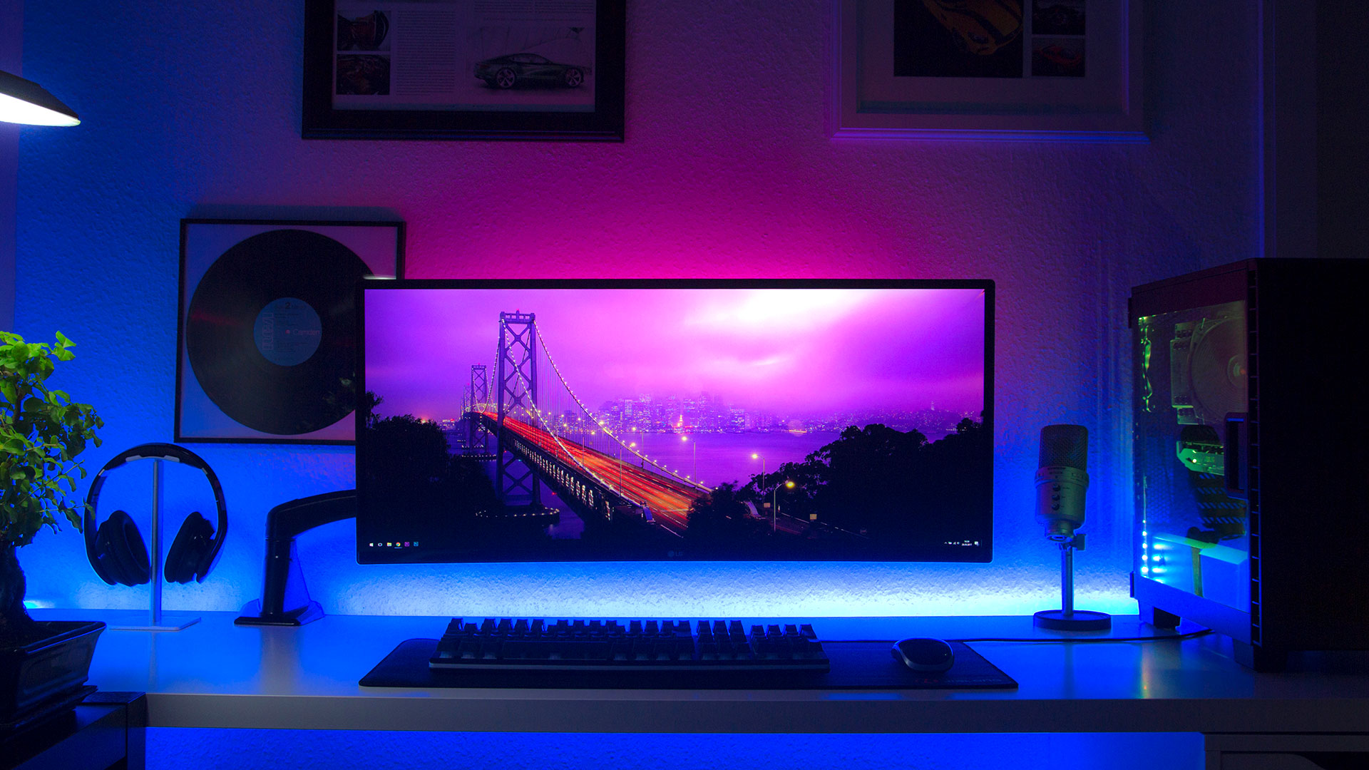 Gaming Setup Background