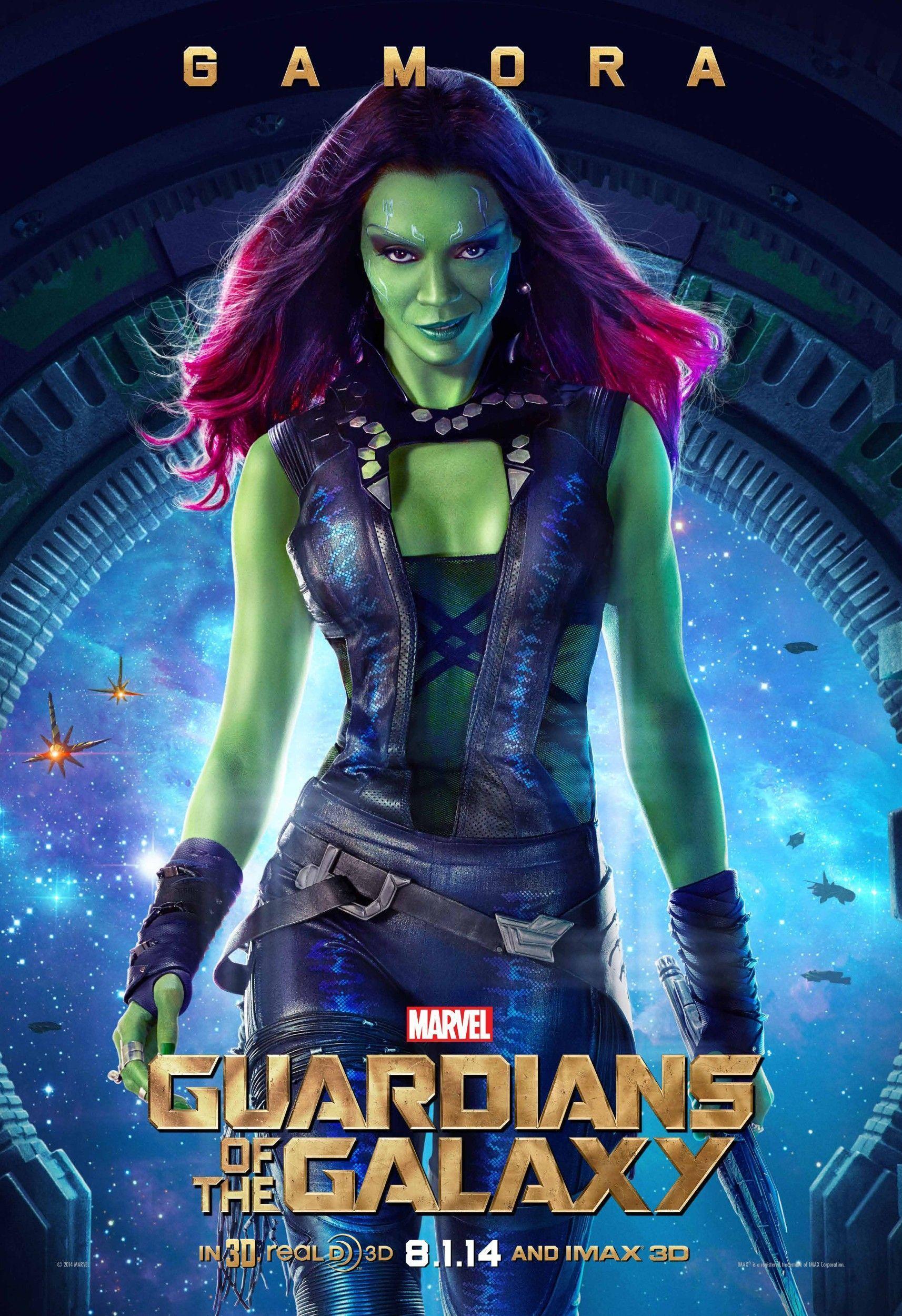 Gamora Marvel's Guardians Of The Galaxy Wallpapers