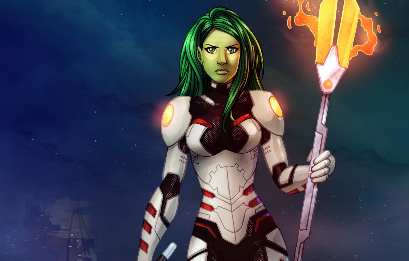 Gamora Marvel's Guardians Of The Galaxy Wallpapers