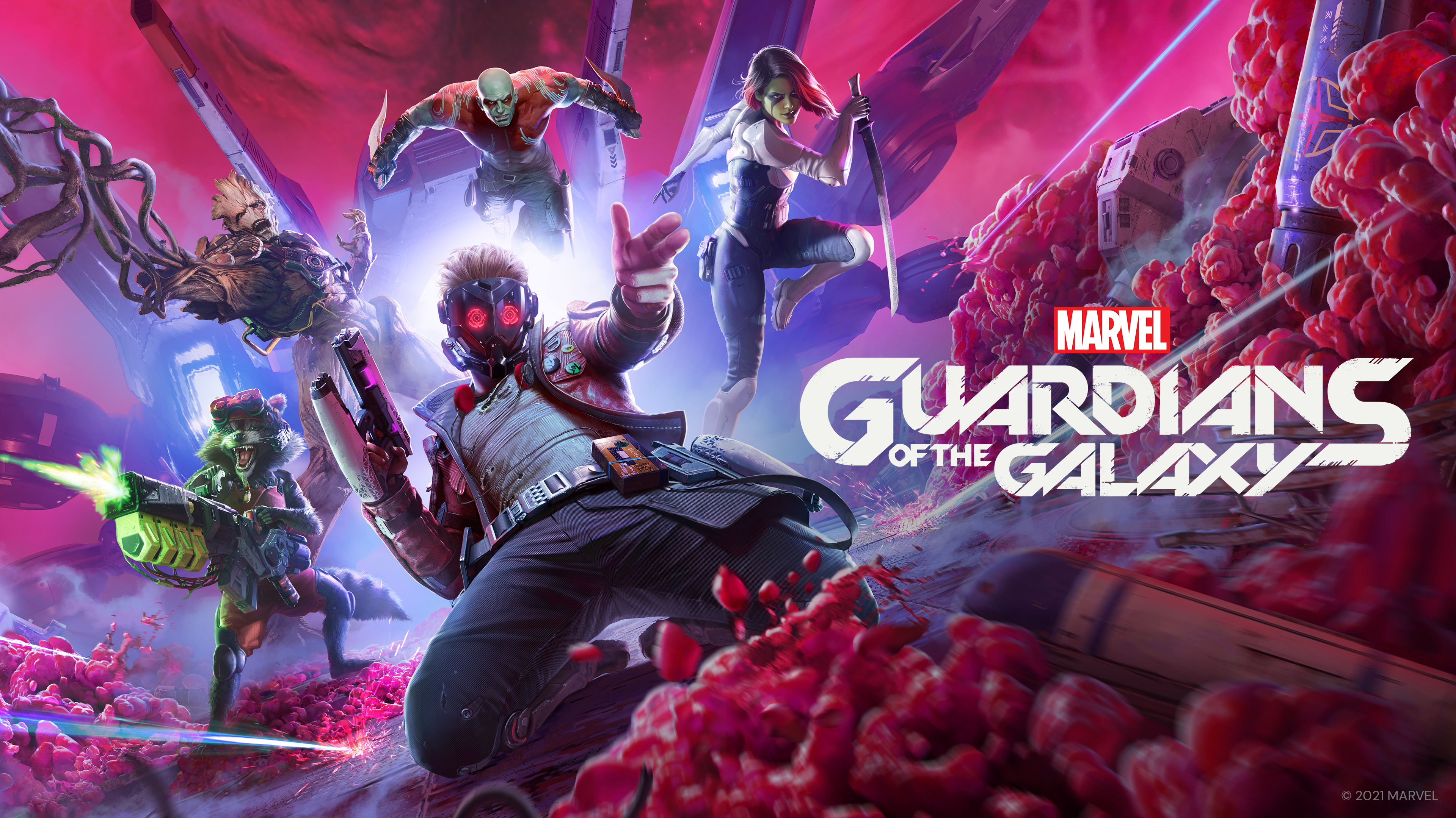 Gamora Marvel's Guardians Of The Galaxy Wallpapers