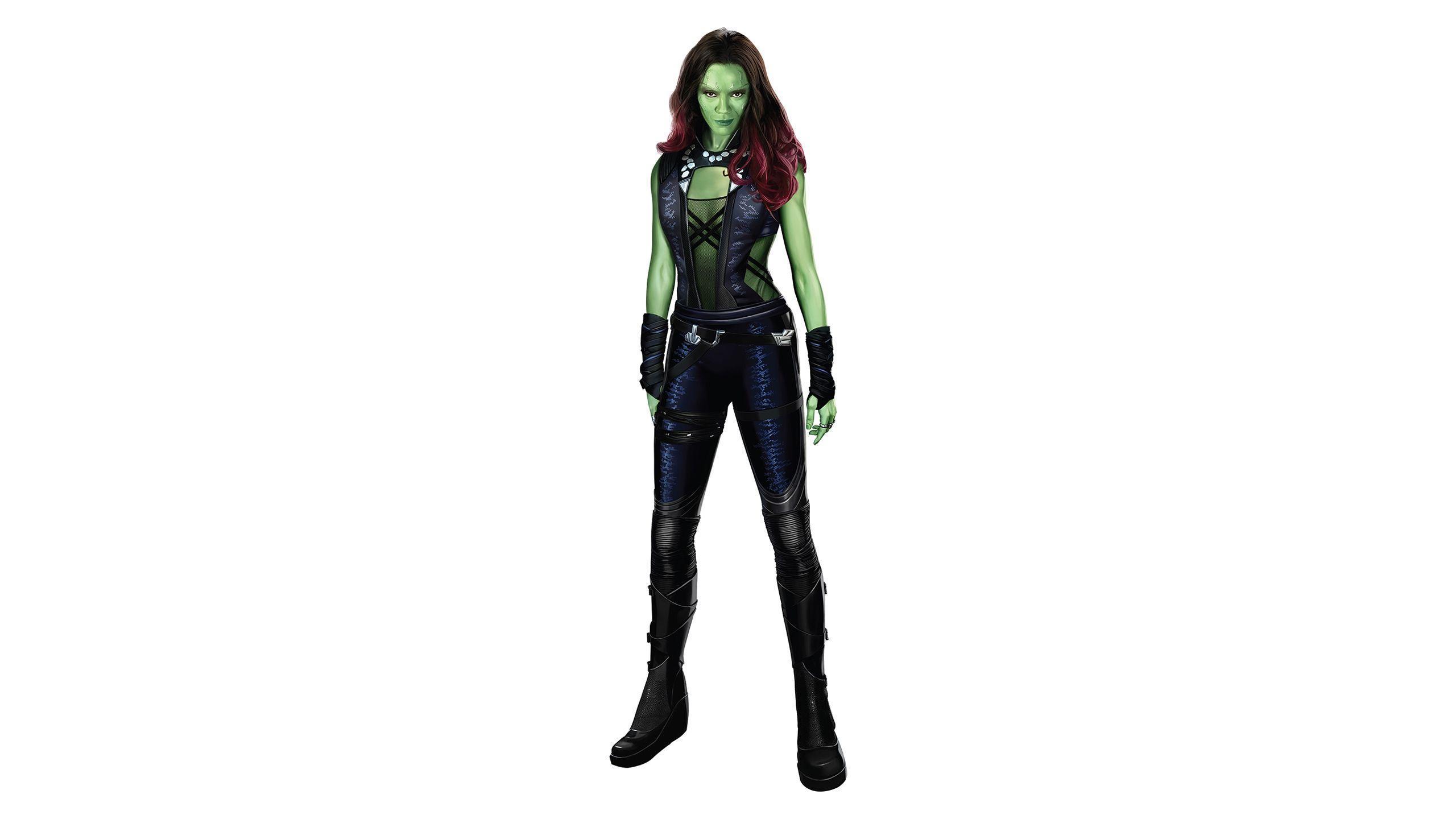 Gamora Simple Art Wallpapers