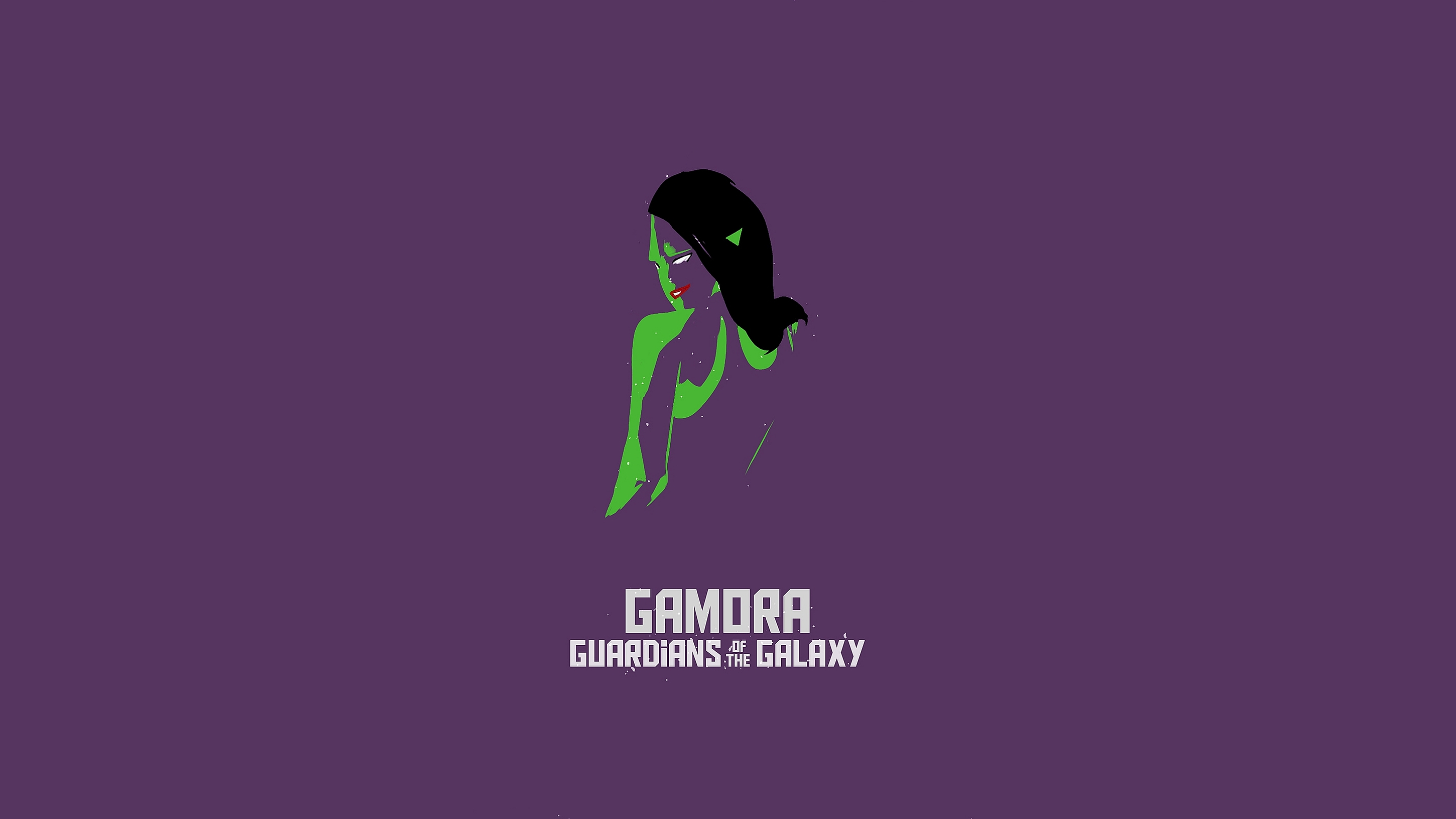 Gamora Simple Art Wallpapers