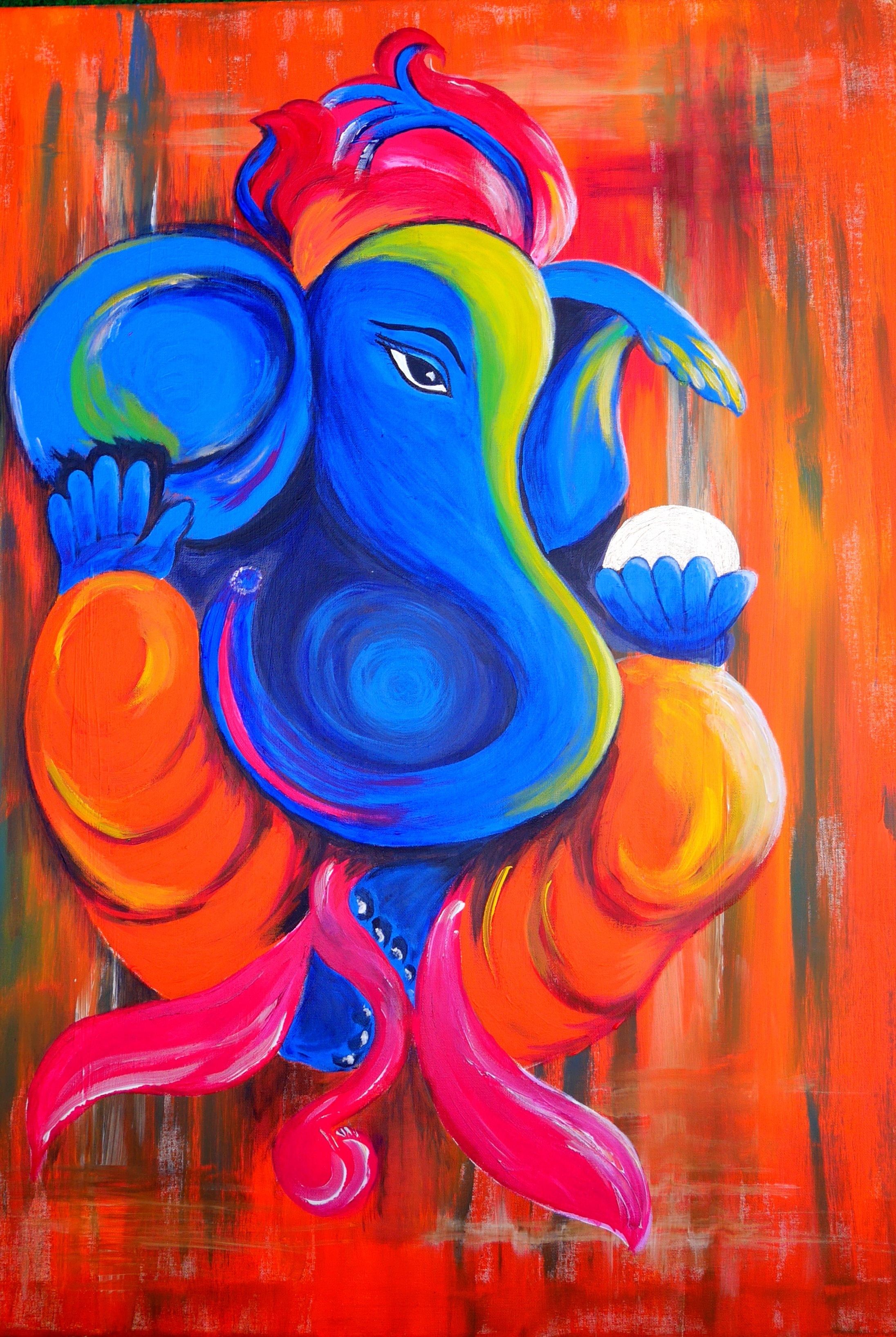 Ganesh Painting Images Wallpapers