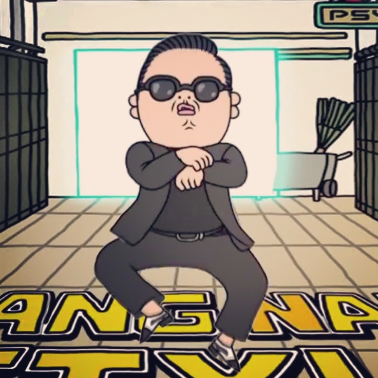 Gangnam Style Background