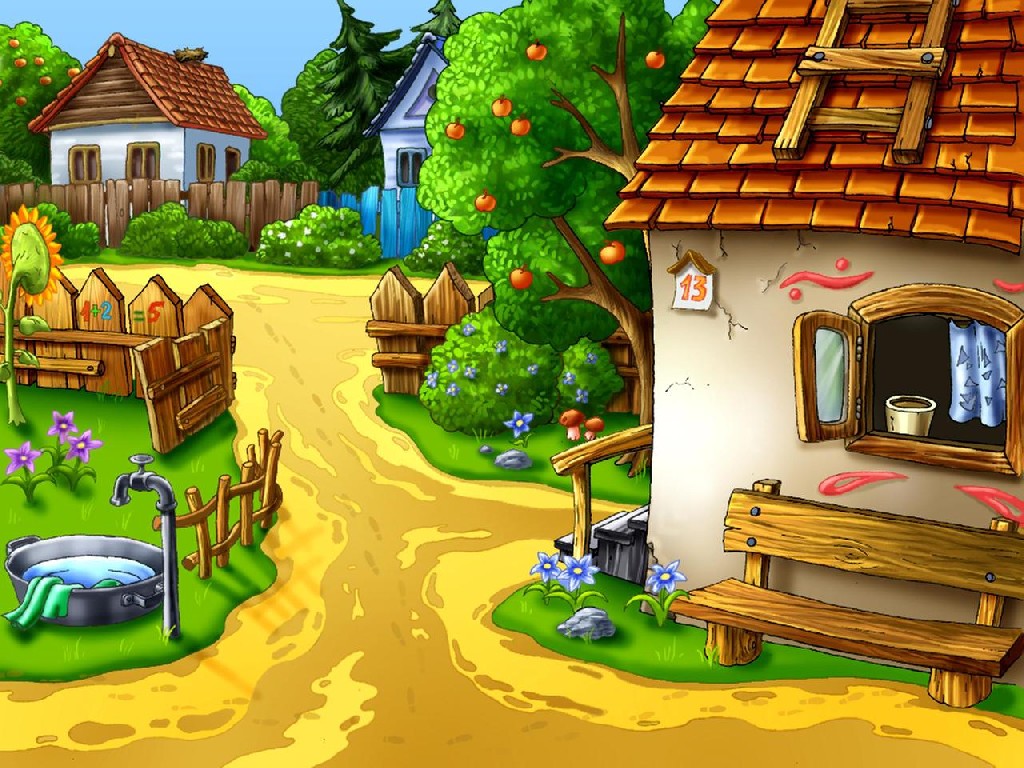 Garden Cartoon Wallpapers