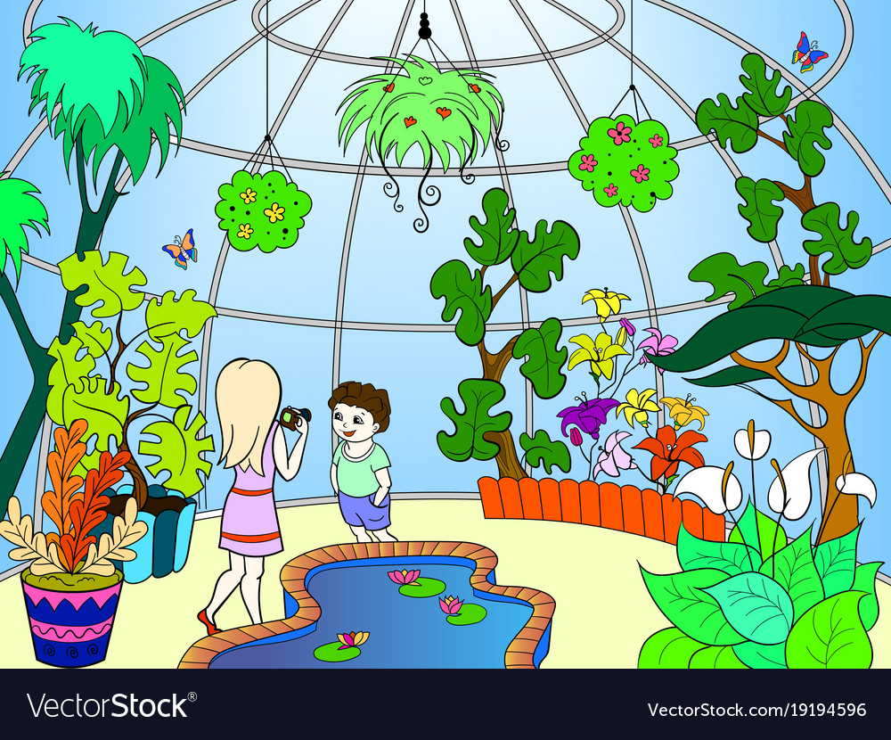 Garden Cartoon Wallpapers