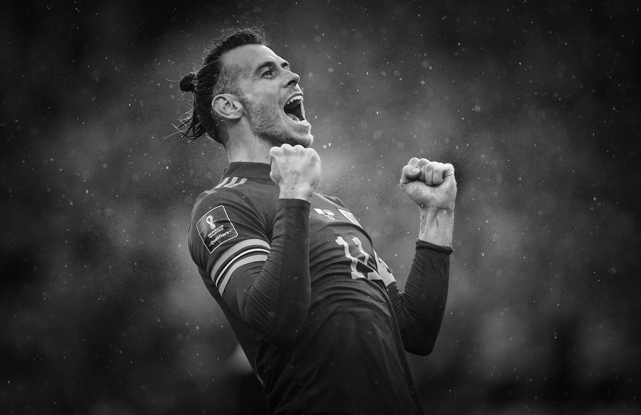 Gareth Bale Black And White Photoshoot Wallpapers