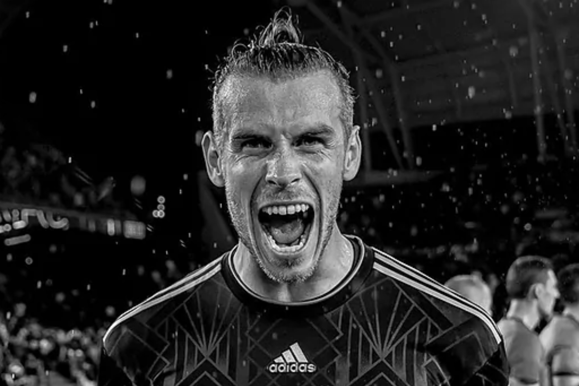 Gareth Bale Black And White Photoshoot Wallpapers