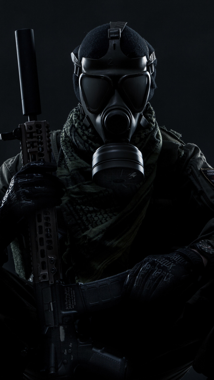 Gas Mask Soldier Wallpapers