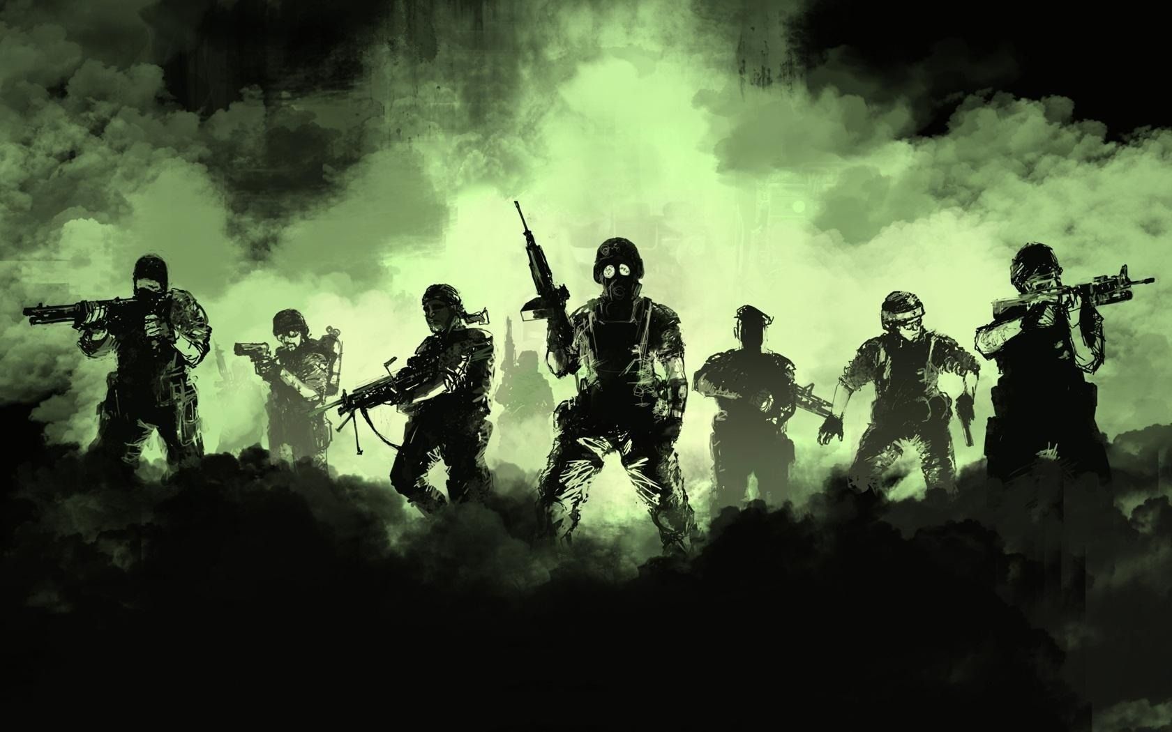 Gas Mask Soldier Wallpapers