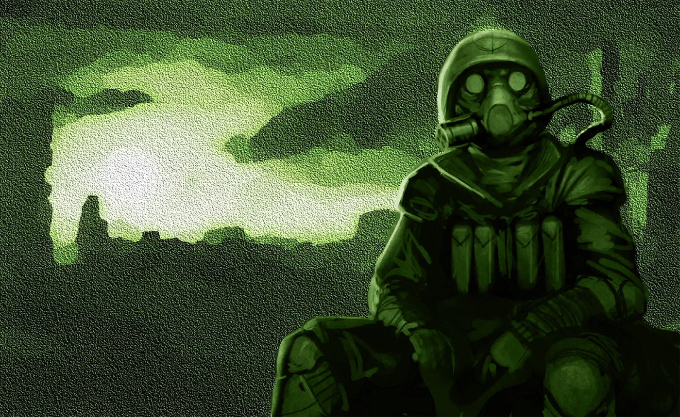 Gas Mask Soldier Wallpapers