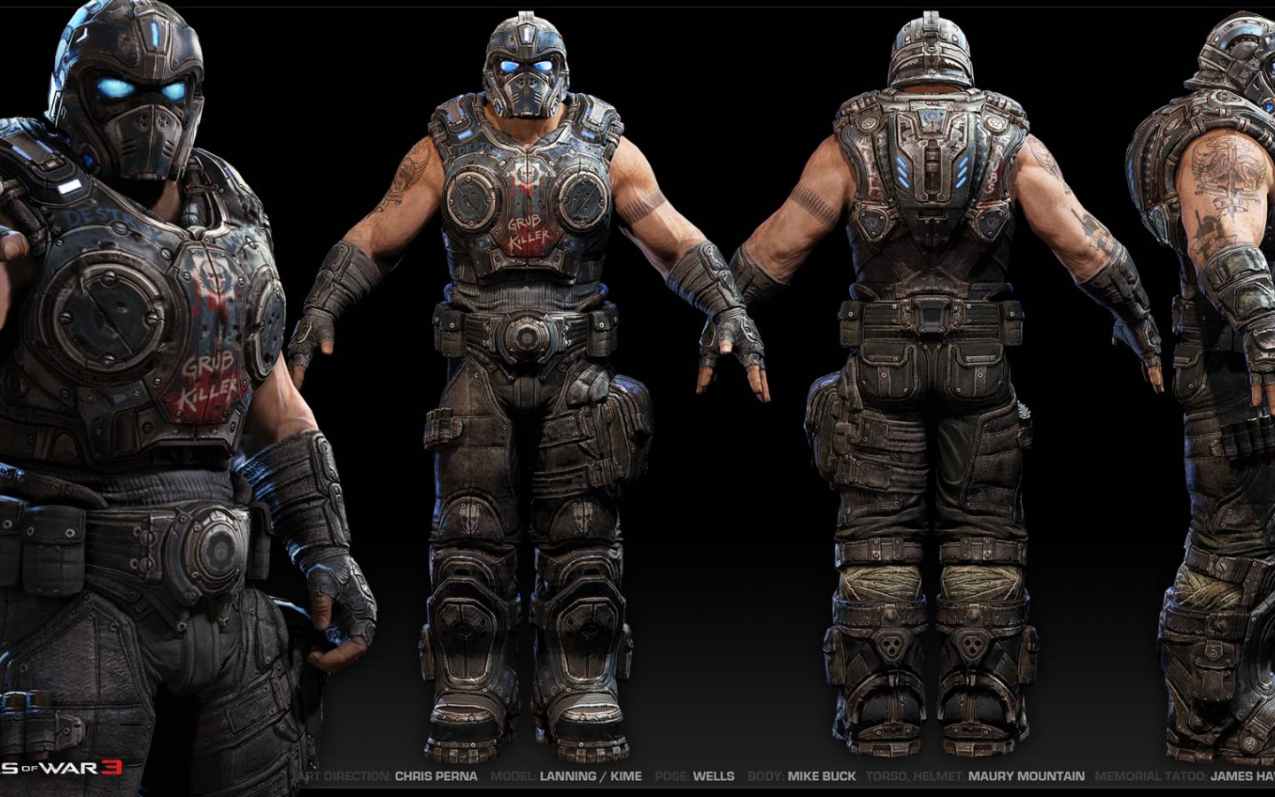 Gears Of War Carmine Wallpapers