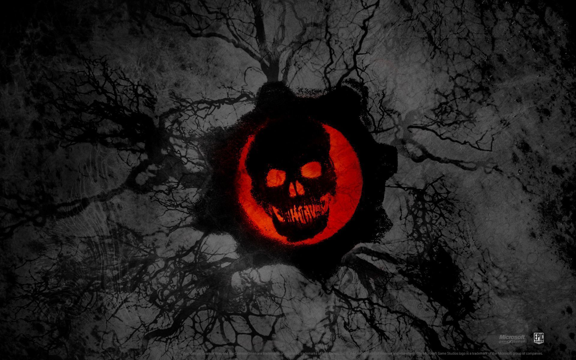 Gears Of War Logo 4K Wallpapers