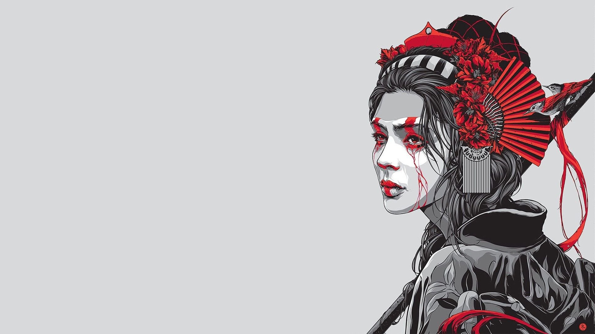 Geisha Art Wallpapers