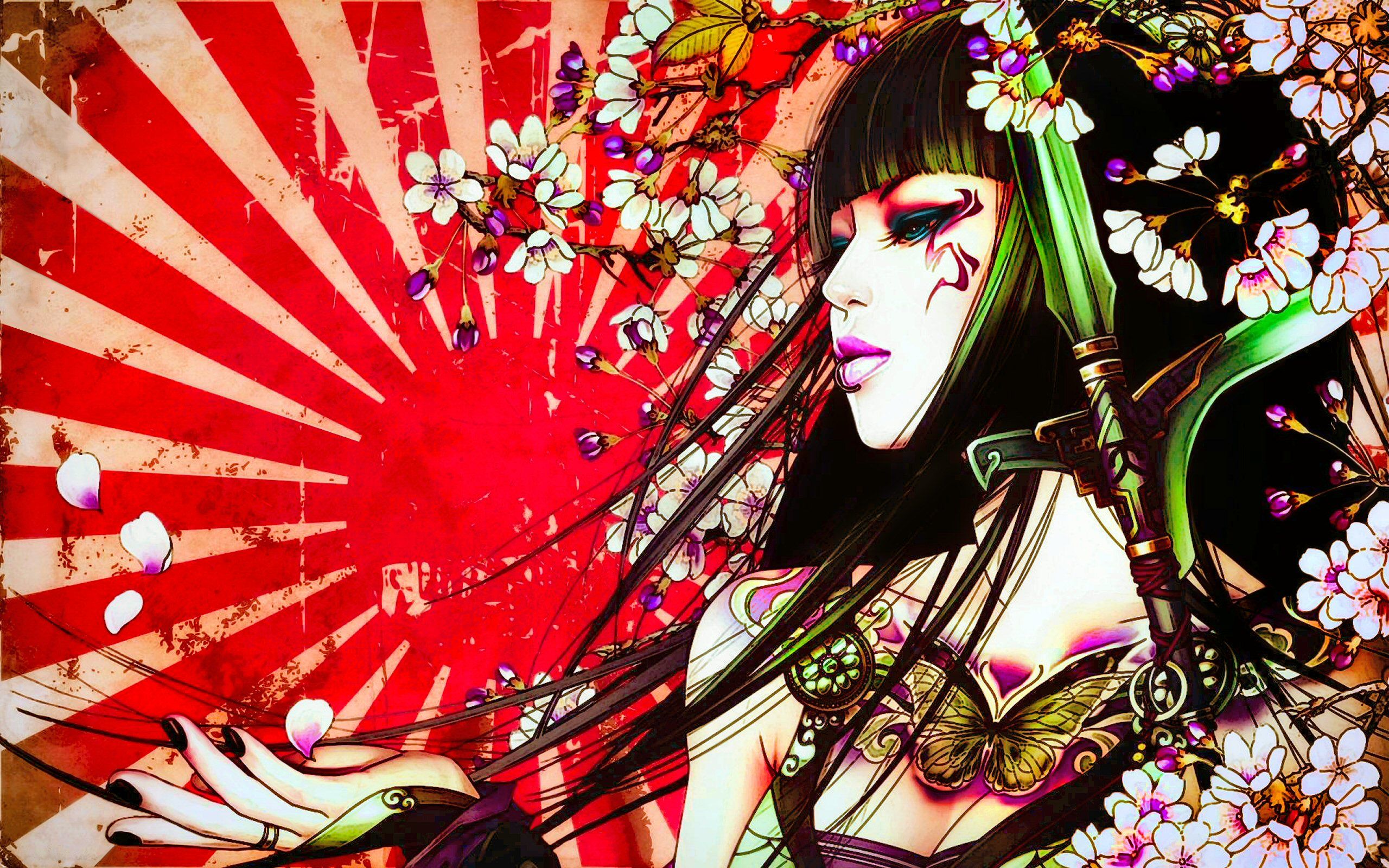 Geisha Art Wallpapers