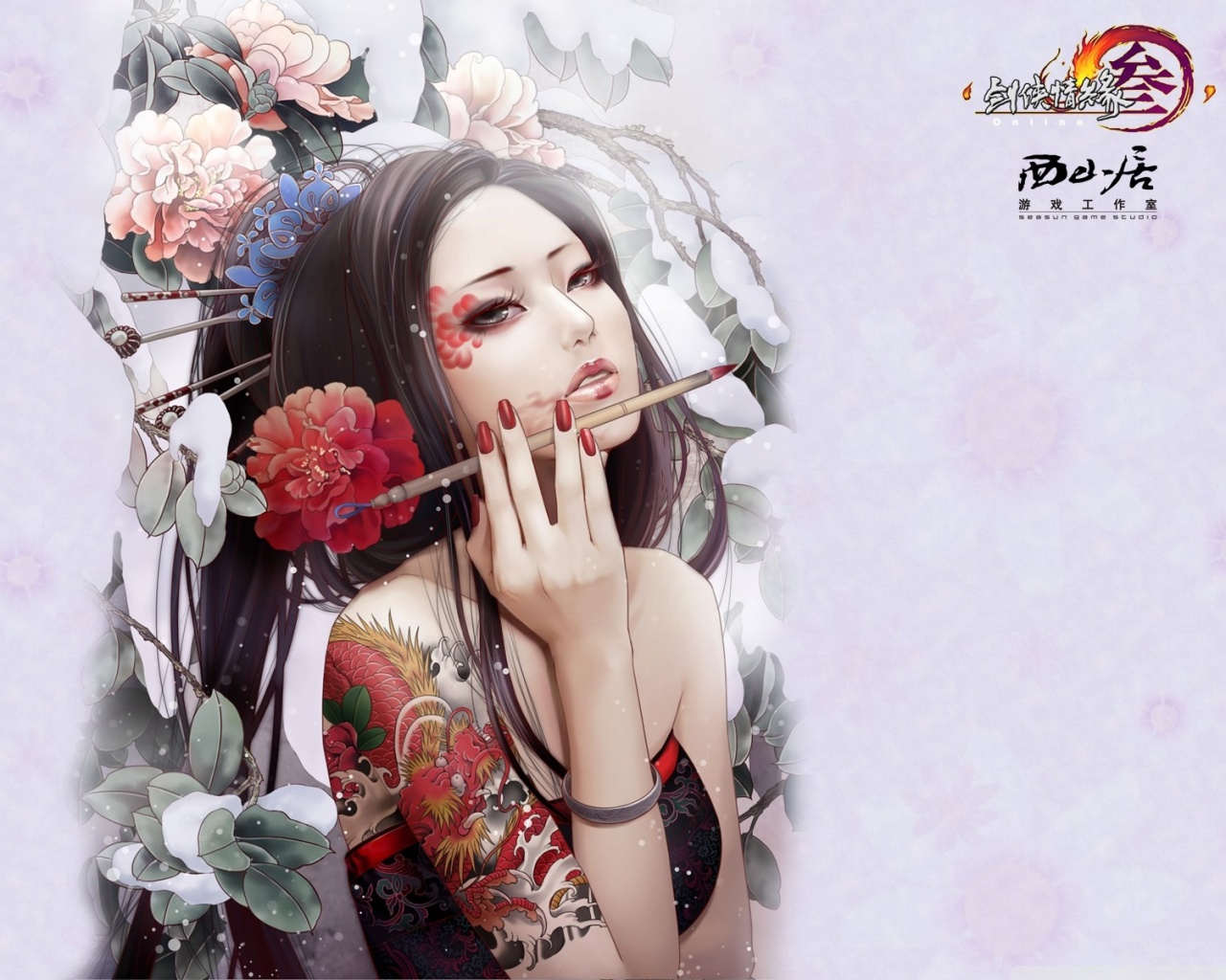 Geisha Art Wallpapers