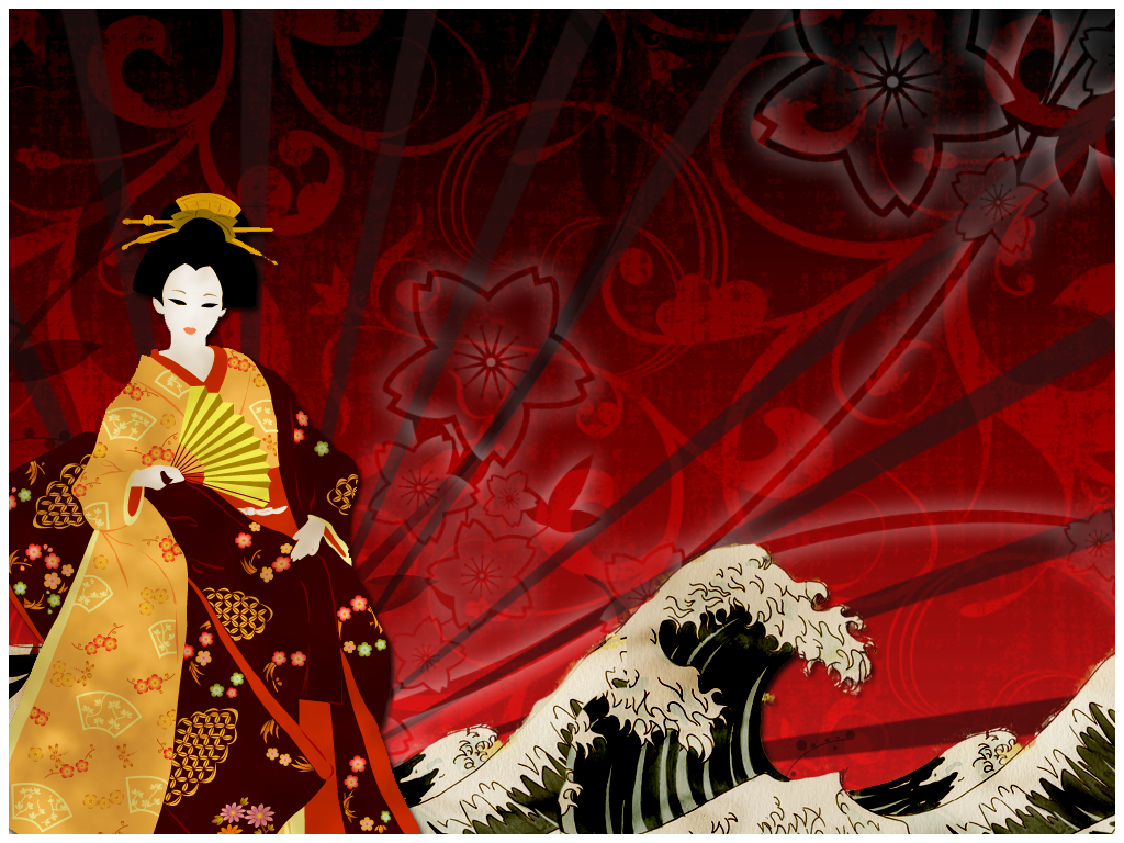 Geisha Art Wallpapers