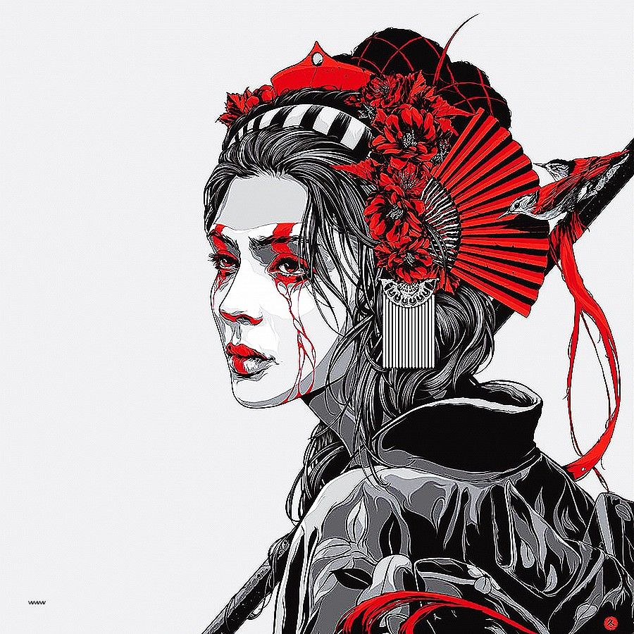 Geisha Art Wallpapers