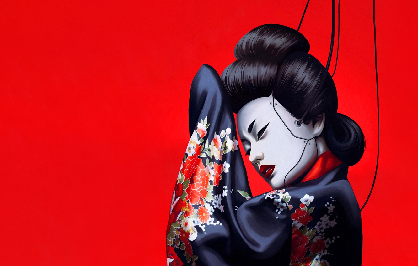 Geisha Art Wallpapers