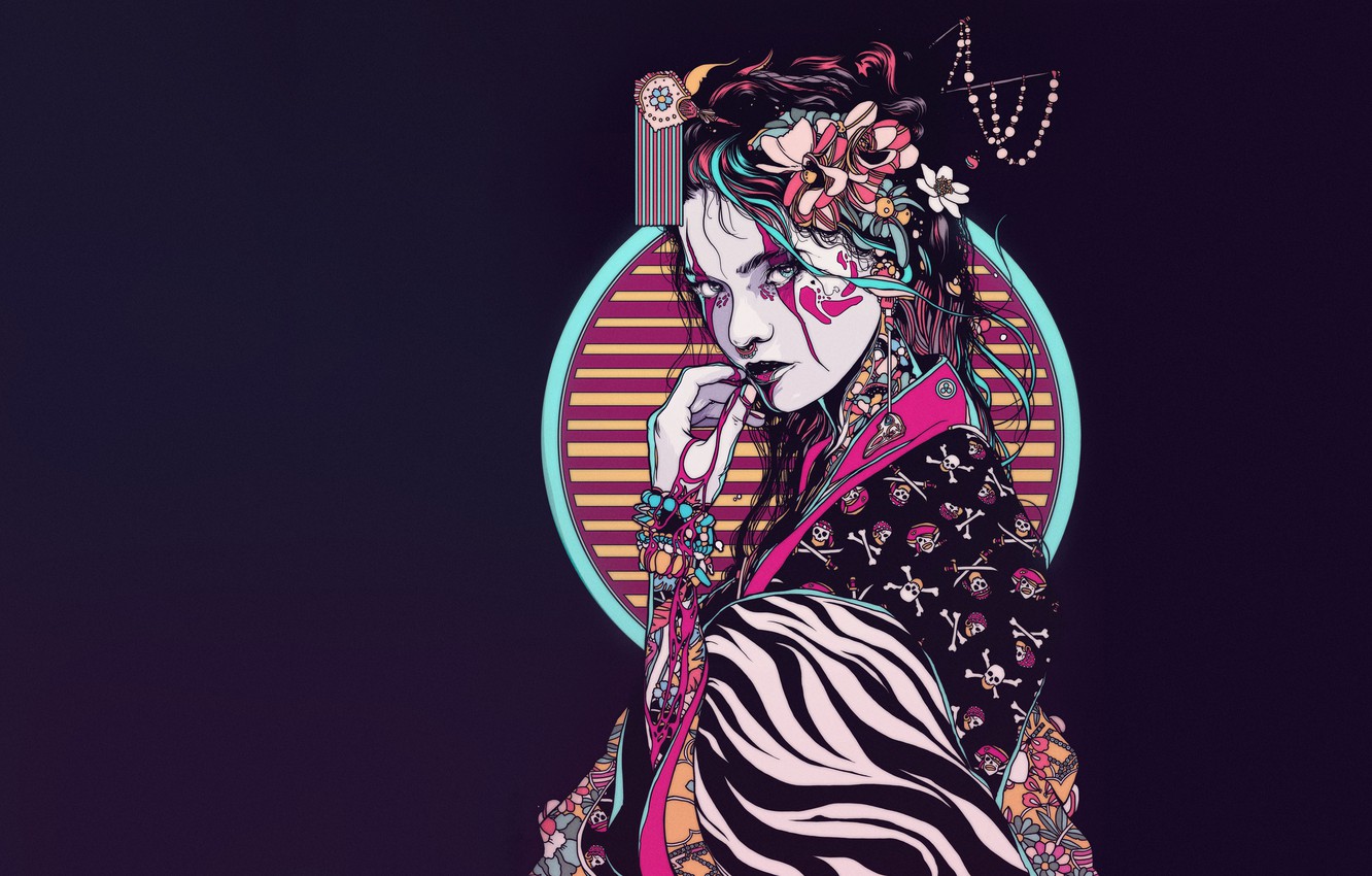 Geisha Art Wallpapers