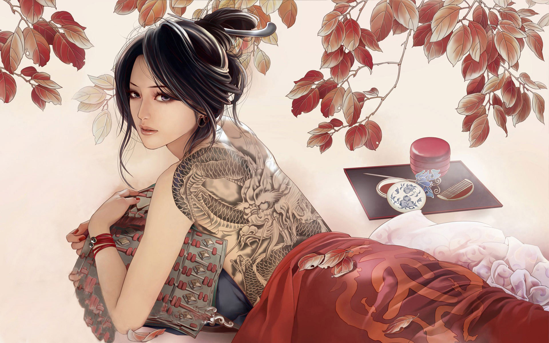 Geisha Art Wallpapers