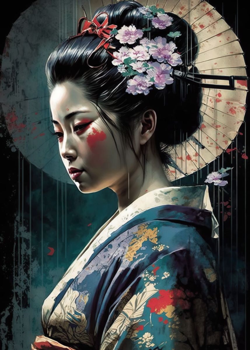 Geisha Art Wallpapers