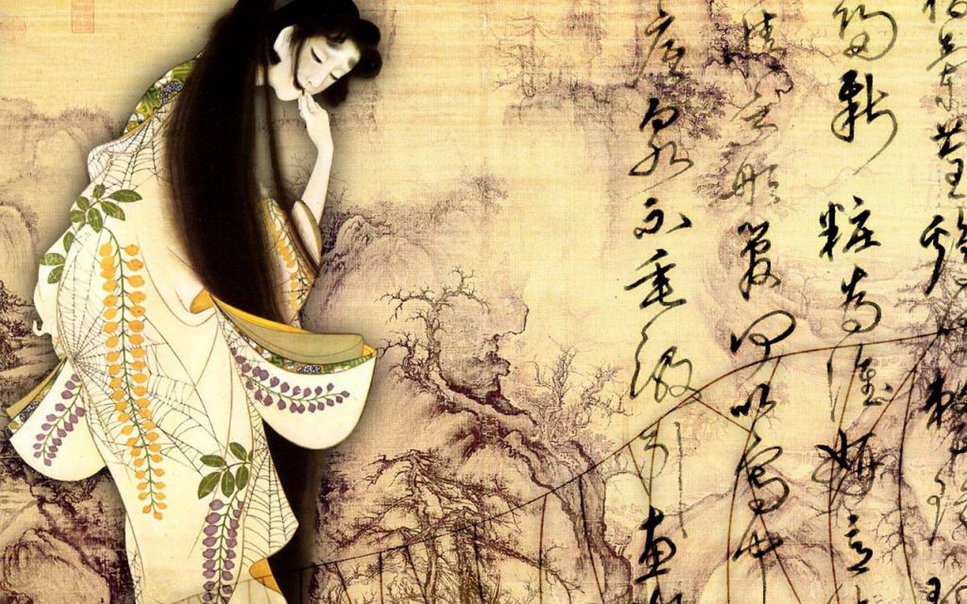 Geisha Backgrounds