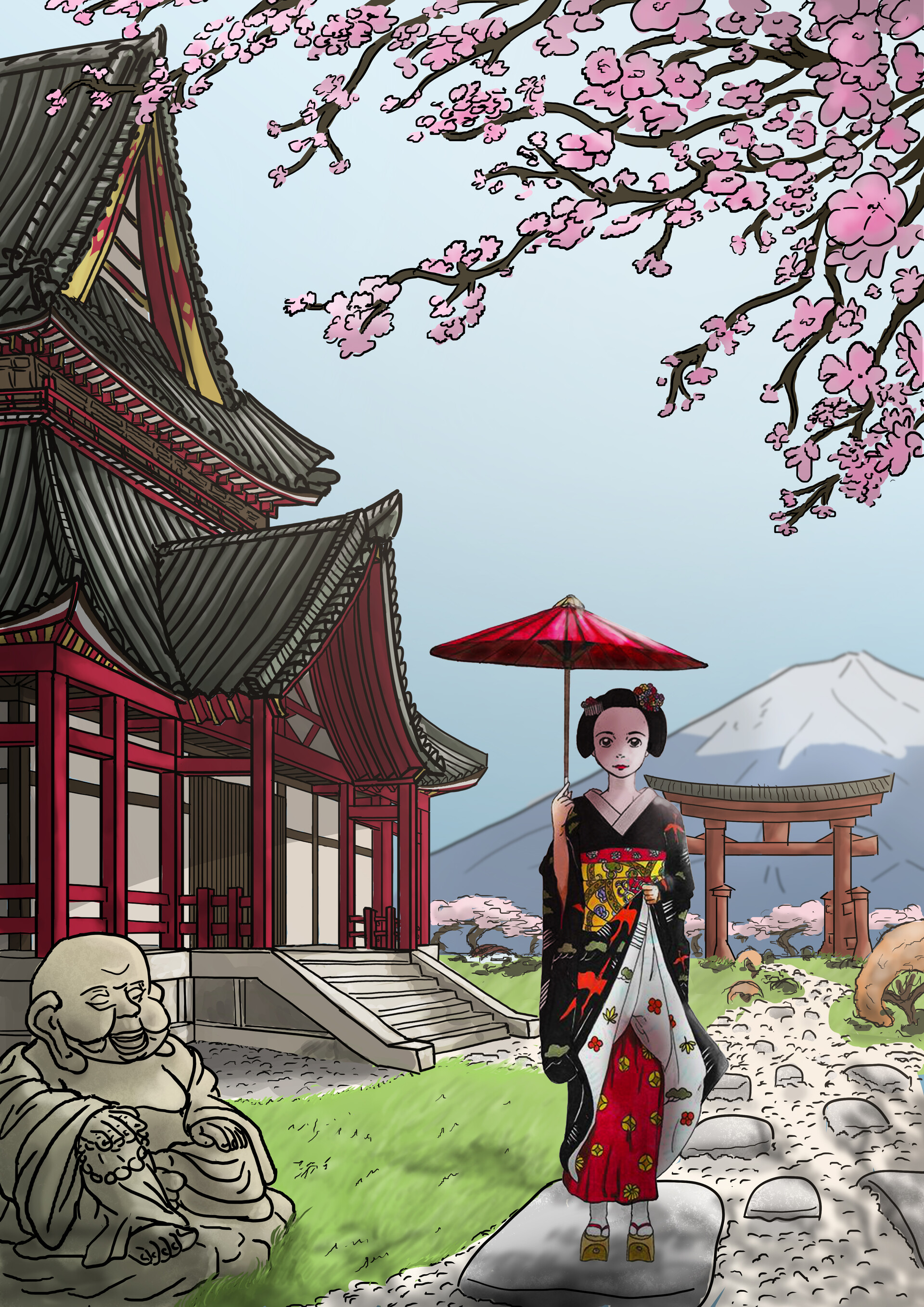 Geisha Backgrounds