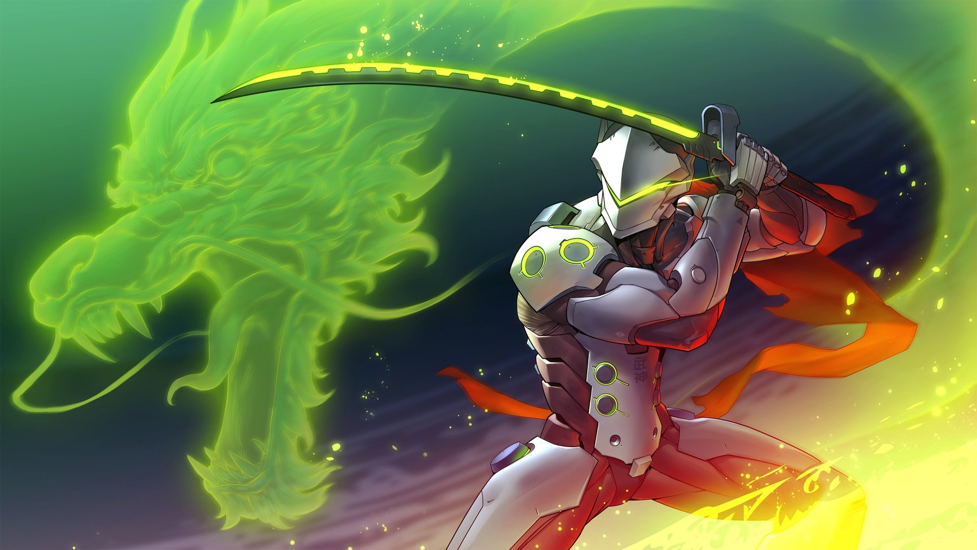 Genji Background