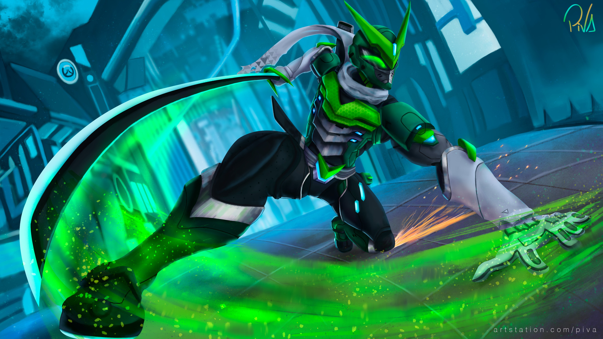 Genji Background