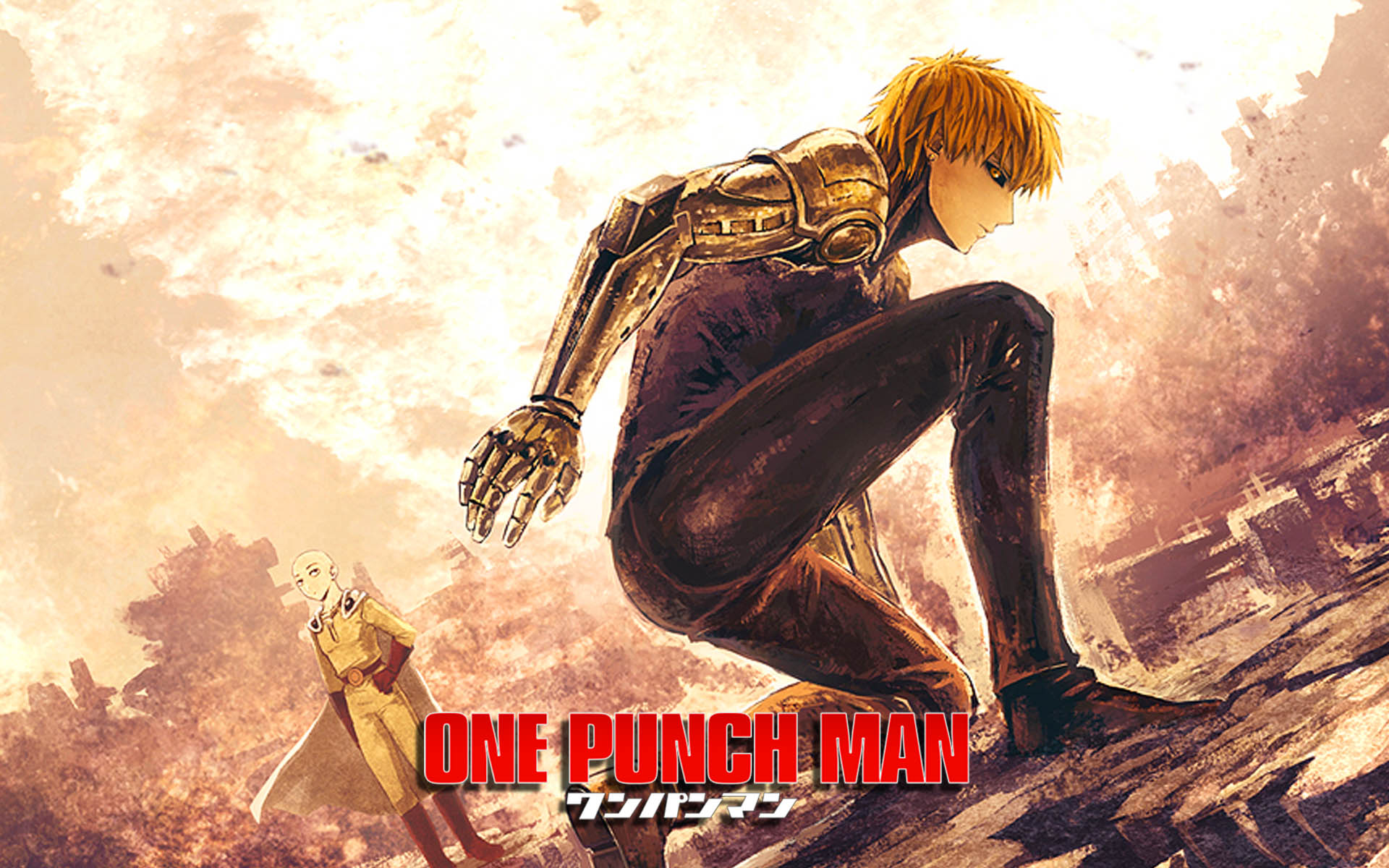 Genos Cool Art One-Punch Man 4K Wallpapers