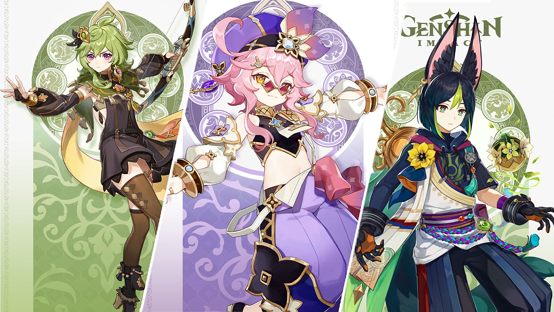 Genshin Impact Girl Characters Wallpapers