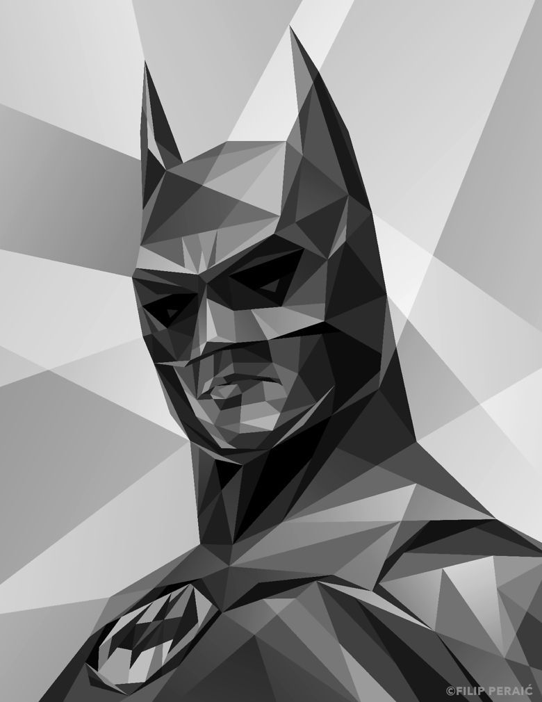 Geometric Batman Wallpapers