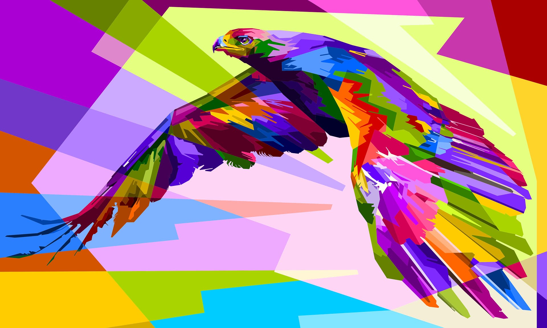 Geometric Bird Wallpapers