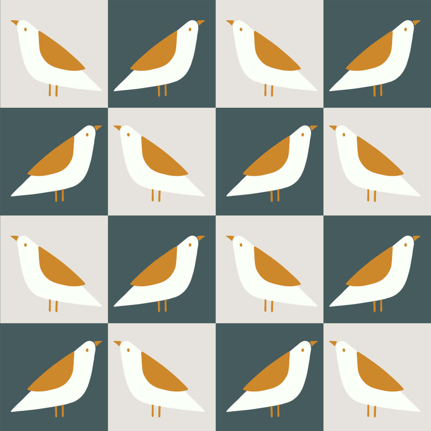 Geometric Bird Wallpapers
