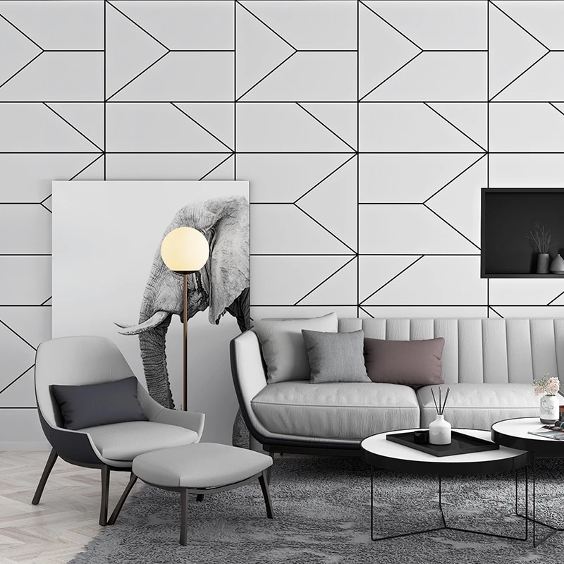 Geometric Black And White Wallpapers