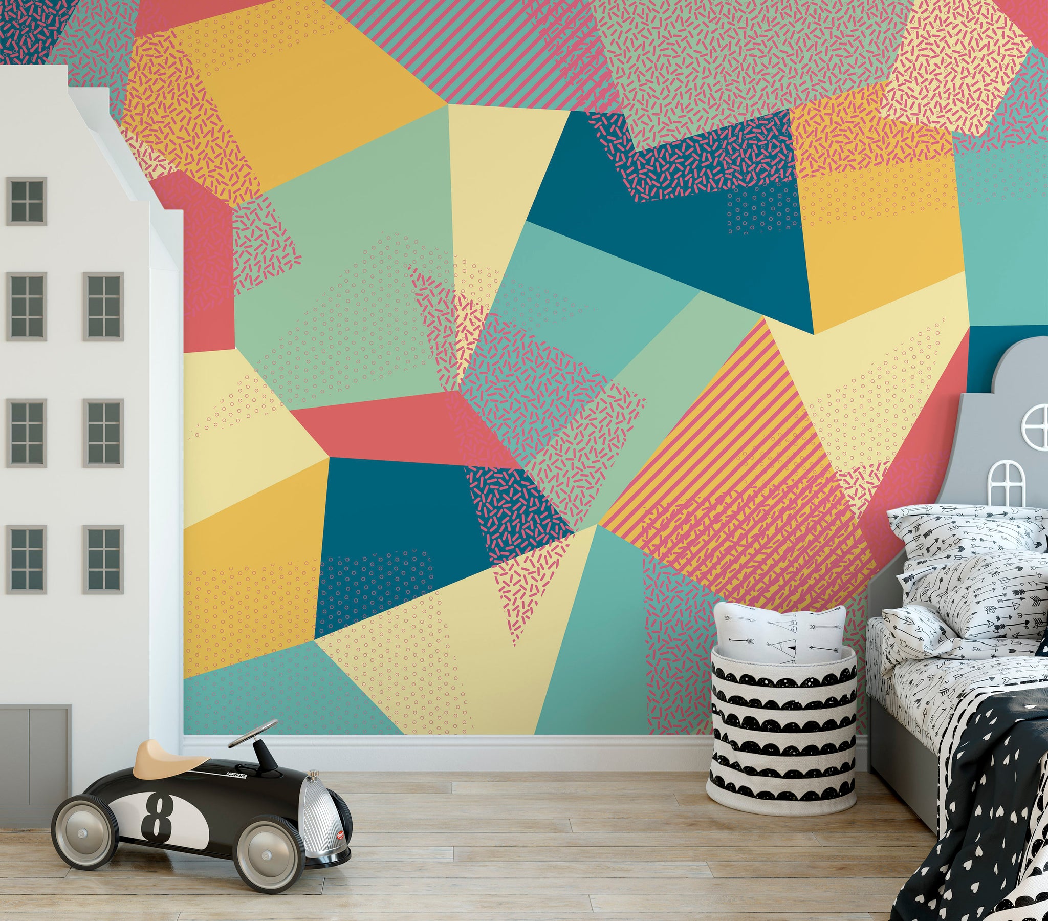 Geometric Colorful Shapes Wallpapers