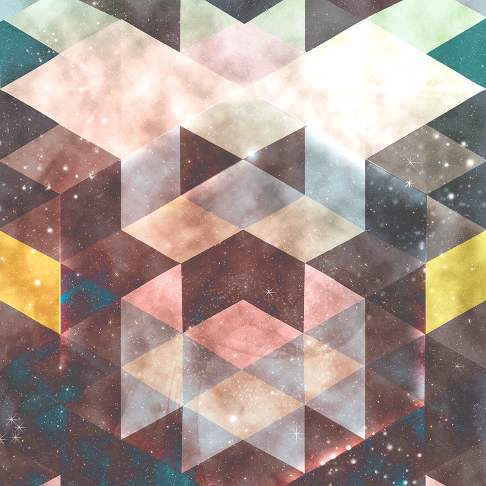 Geometric Galaxy Wallpapers