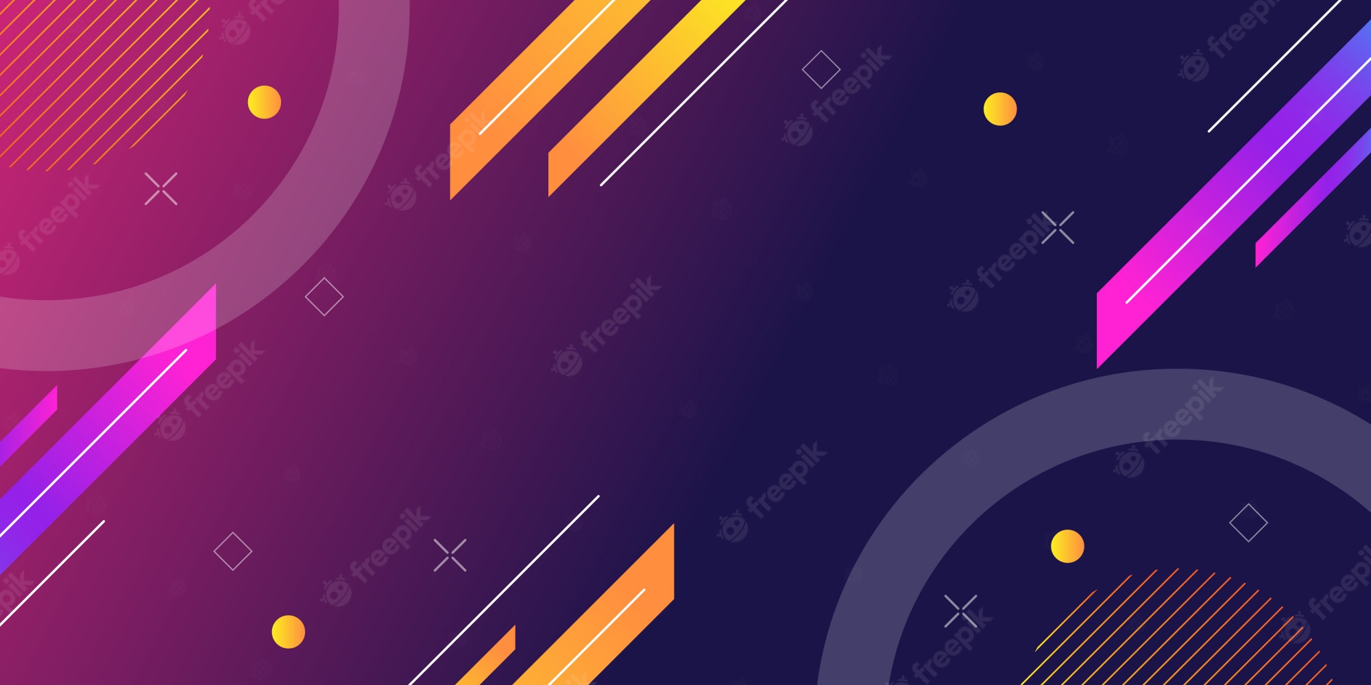 Geometric Gradient Background