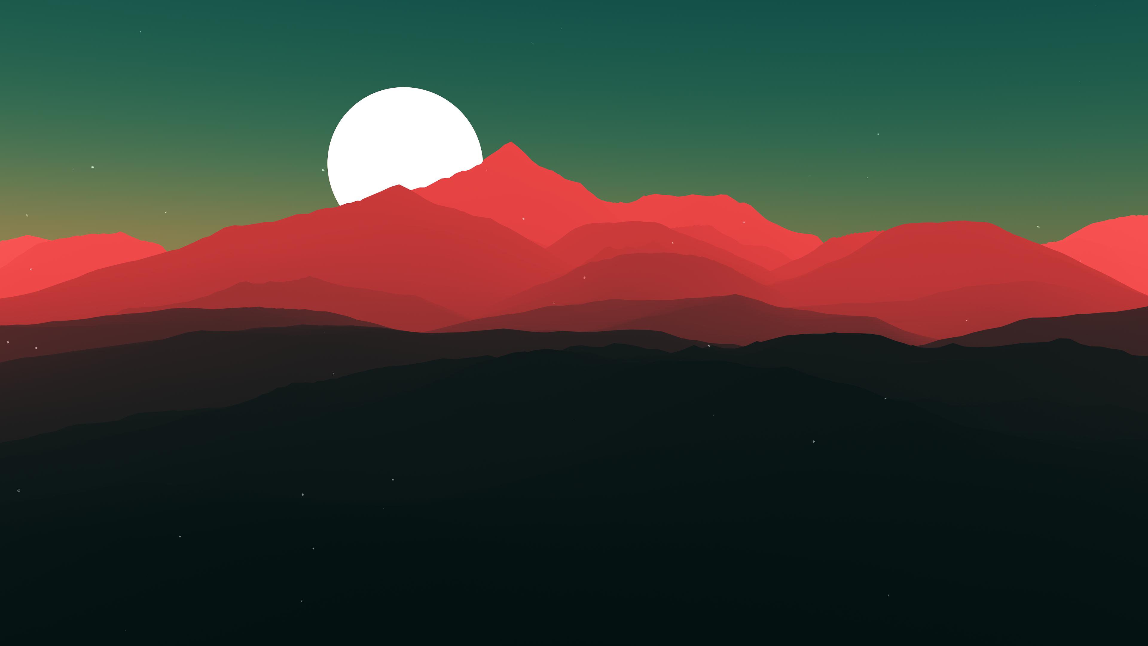 Geometric Landscape Wallpapers