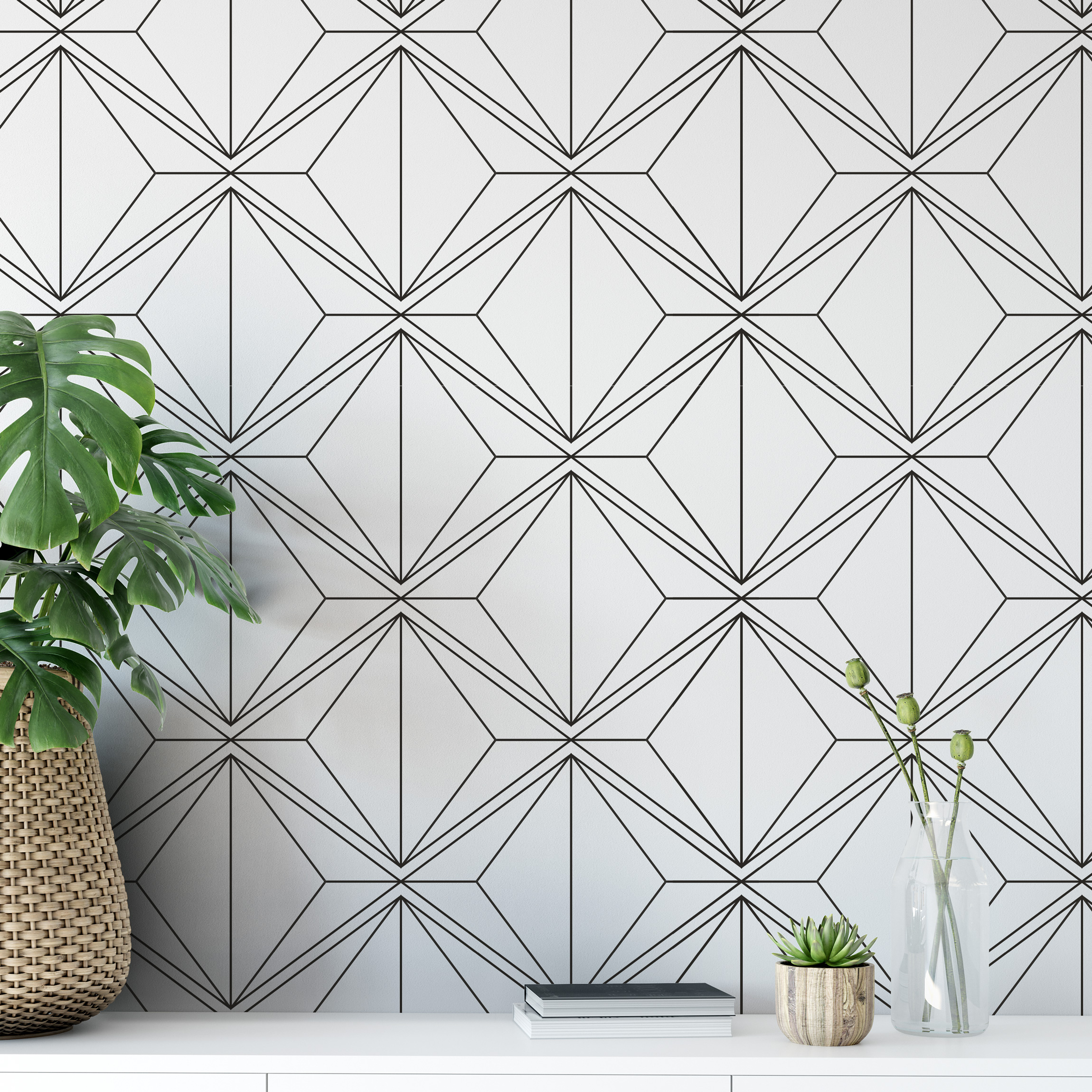 Geometric Print Wallpapers