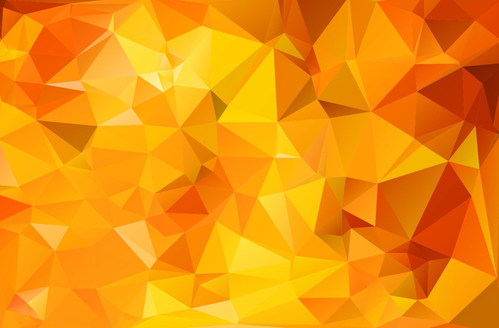 Geometric Shapes Orange Wallpapers