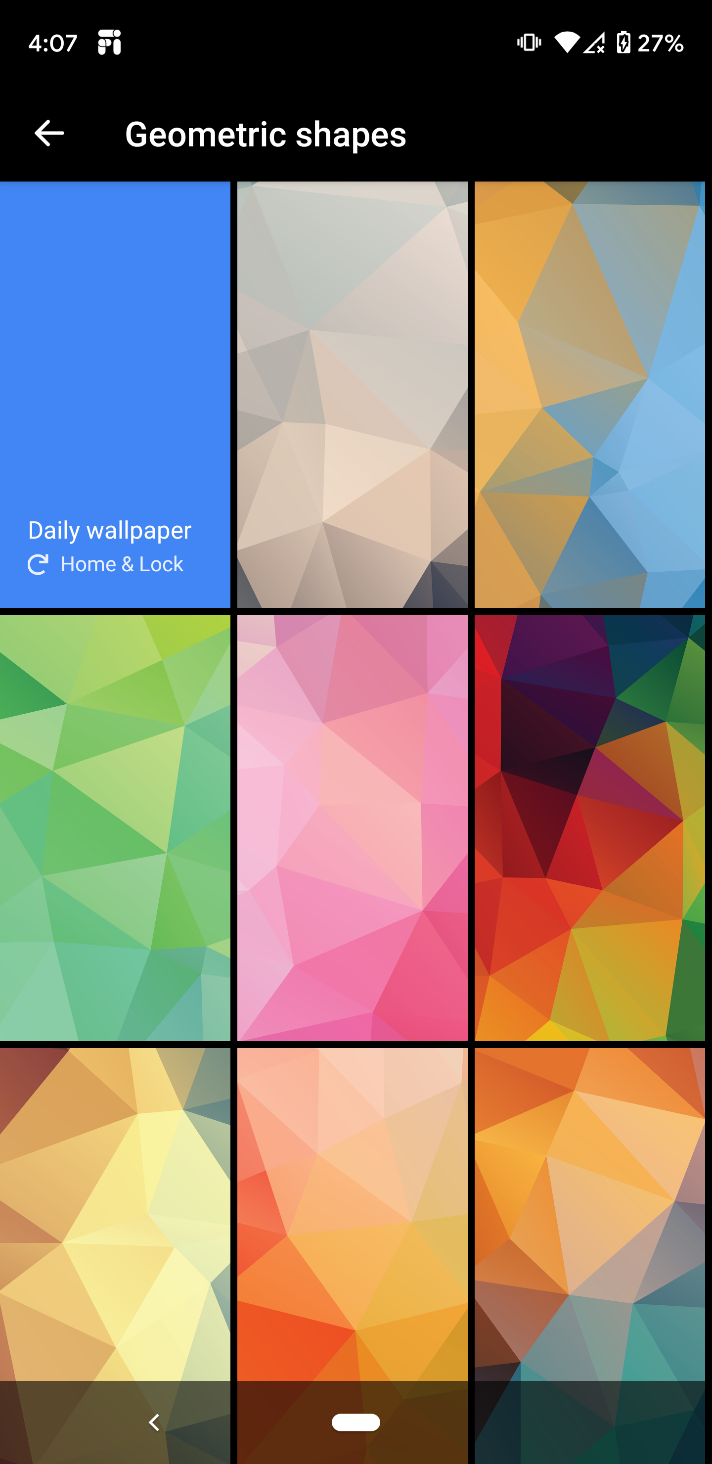 Geometric Shapes Wallpapers