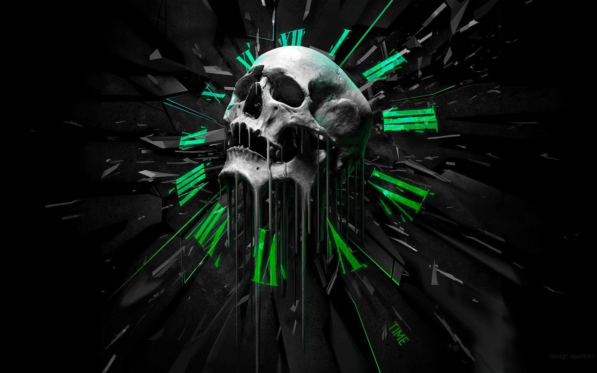 Geometric Skull Wallpapers