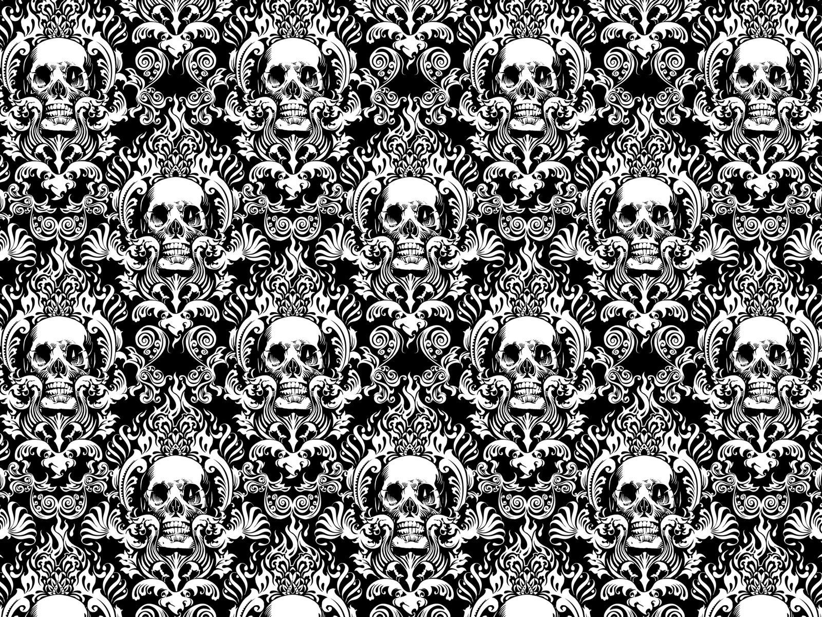 Geometric Skull Wallpapers